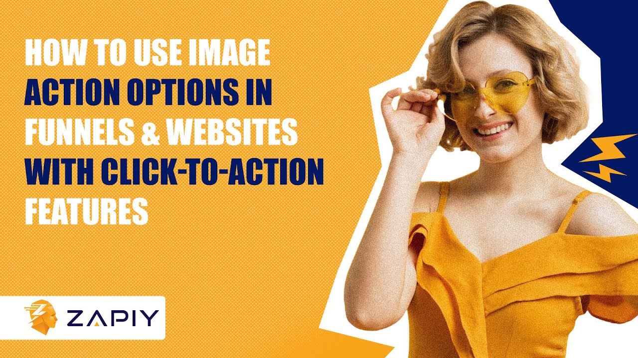 How to Use Image Action Options In Funnels & Websites with Click-to-Action Features