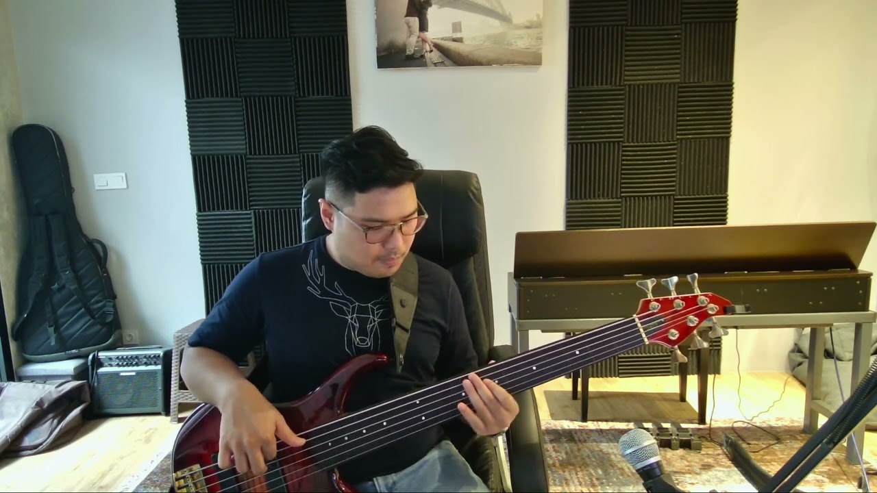 Fretless Bass Cover - Jadi SpertiMu (True Worshipper)