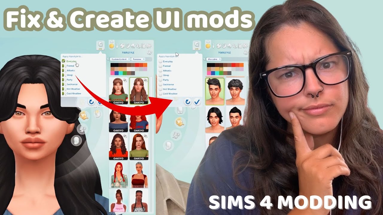 How to create UI mods and how to update them | Sims 4 Mod Tutorials 2025