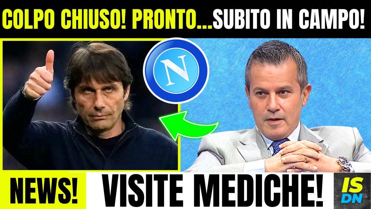 PEDULLA’ HA CONFERMATO: VISITE MEDICHE! GRAN COLPO NAPOLI!