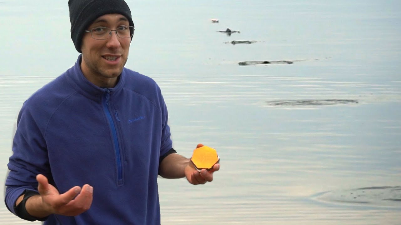 Stone Skipping 115 meters - Lake Rotorua