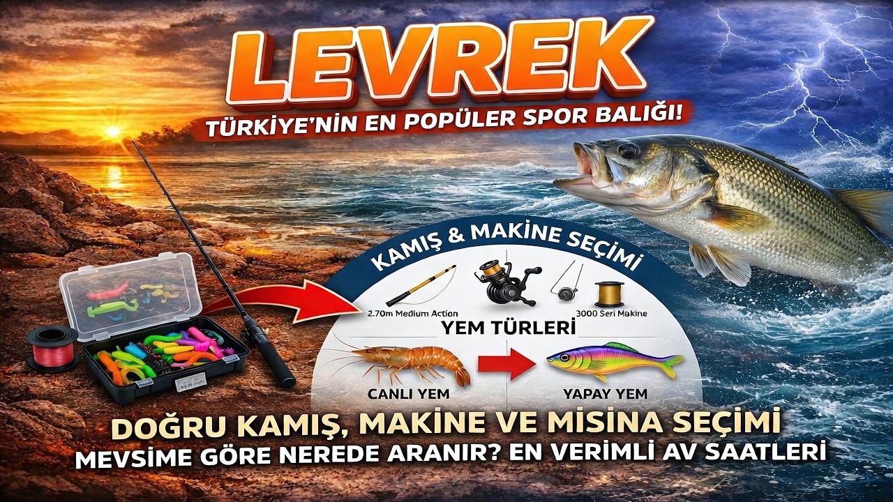 SIFIRDAN Levrek Avı Taktikleri 🔥 Ekipman ve Yem Seçimi
