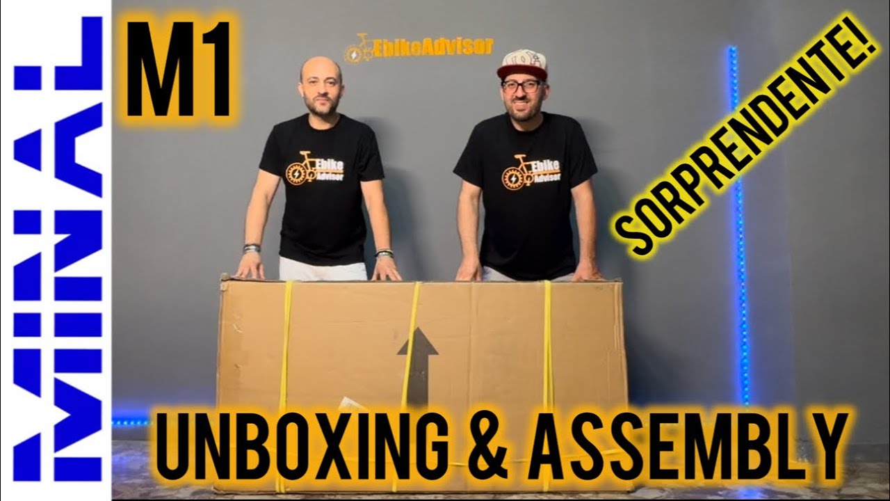 Minal M1 Unboxing & Assembly - SORPRENDENTE!