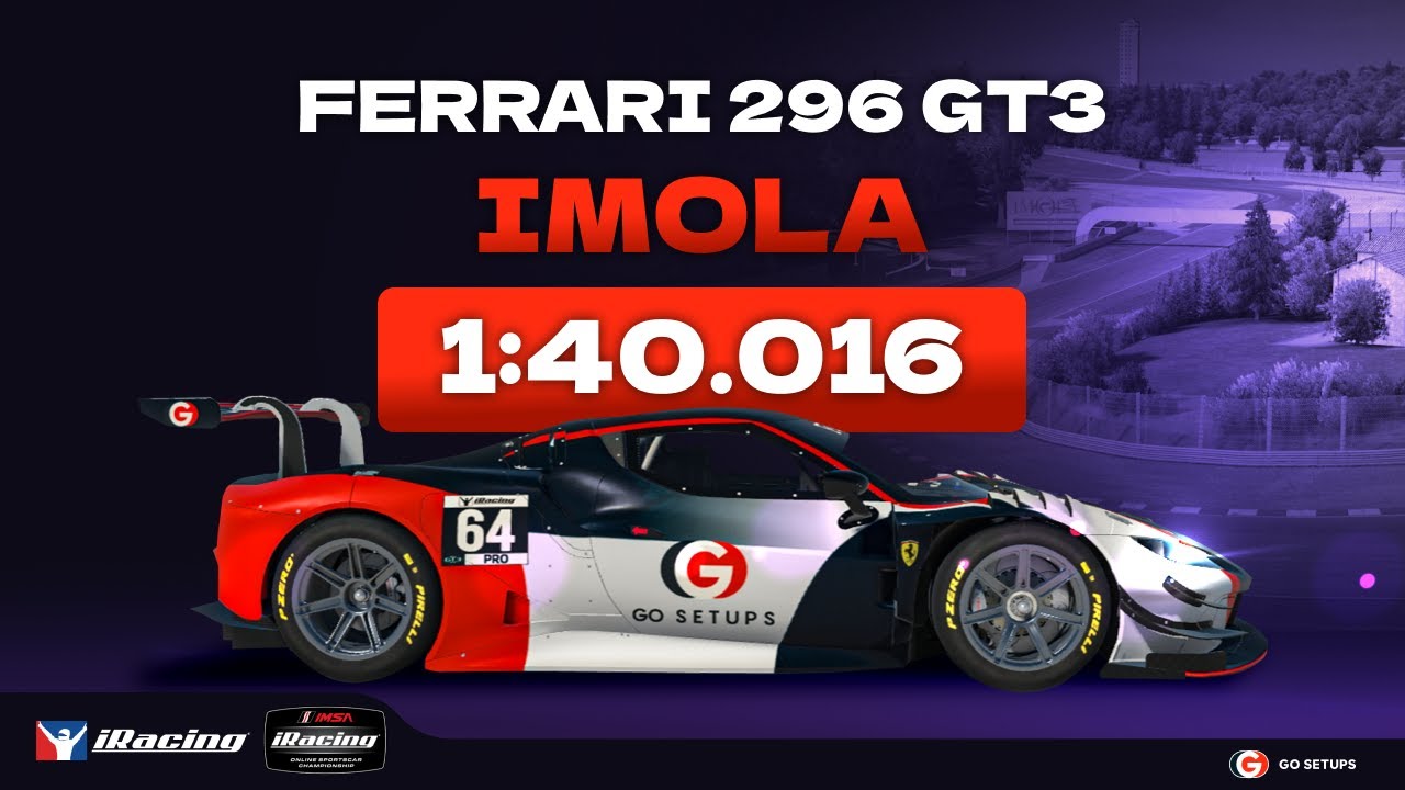 iRacing | Ferrari 296 GT3 - Imola - IMSA - 2025 S4 Week 4 | Hotlap