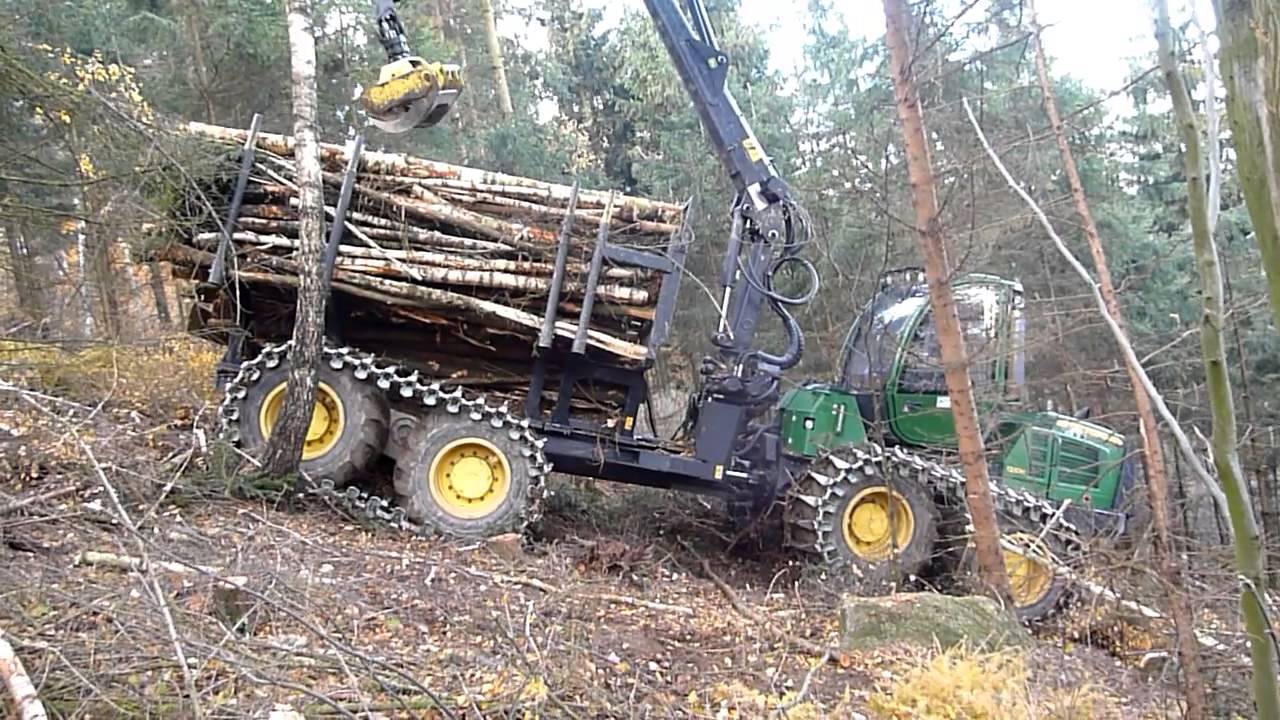 John Deere 1210E slope / Hang