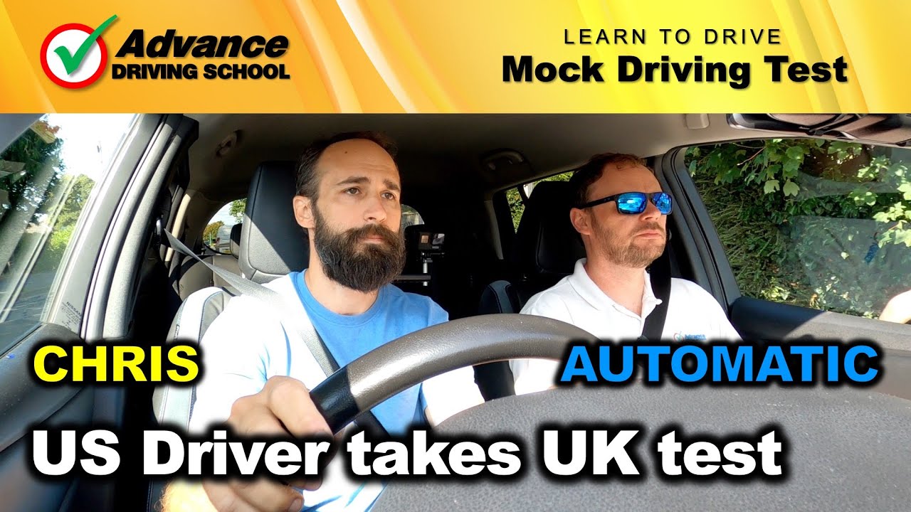 US driver takes UK driving test - can he pass???