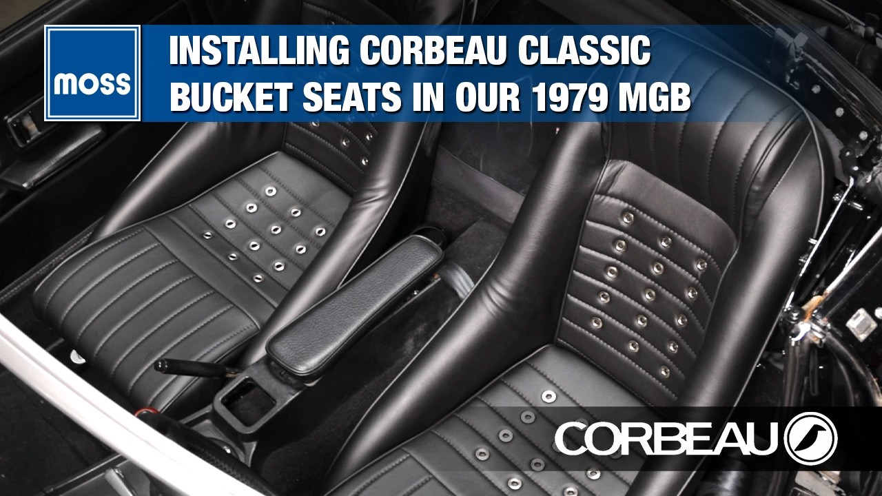Install & Drive: Corbeau Classic Bucket Seats & Moss MGB Adapters