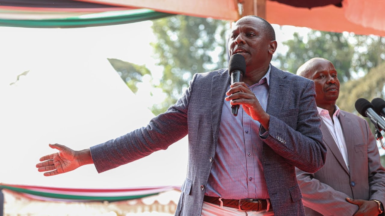 ''USIJIBU HAO WAKABILA, WACHA WAKUTUSI TU!'' KIMANI ICHUNGWAH TELLS DP GACHAGUA IN MERU