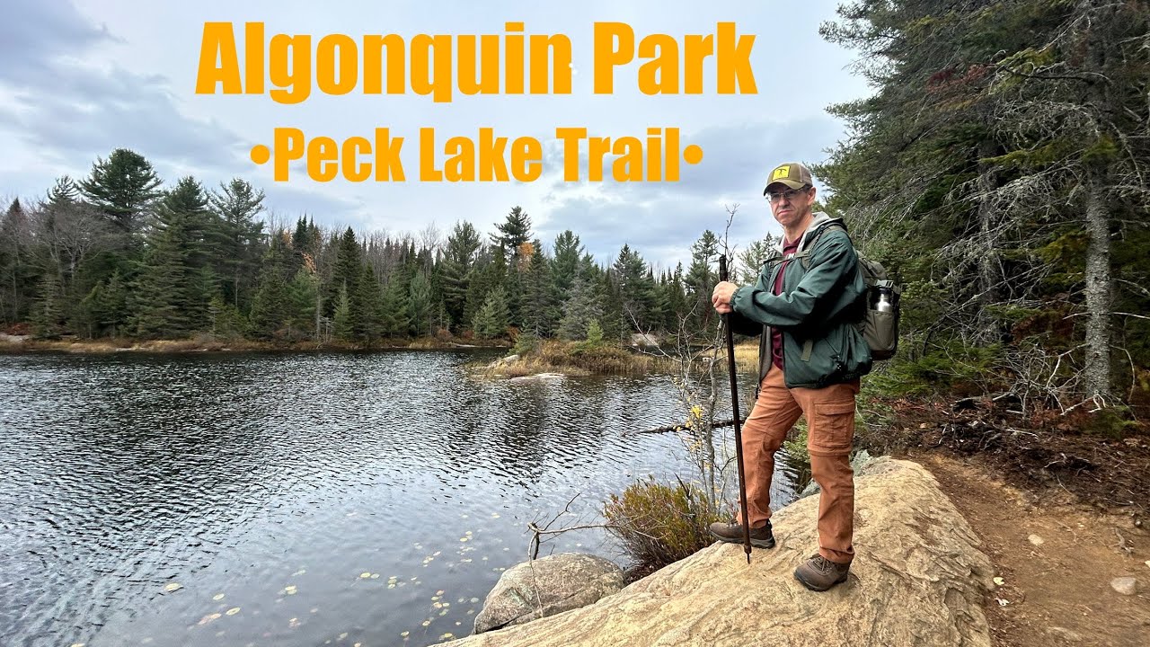 Hiking the Peck Lake Trail in Algonquin Park | Cooking on my CampingMoon XD-2F Stove.