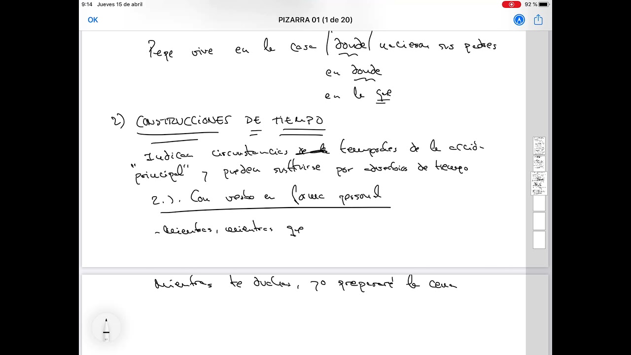 SINTAXIS 16 - CONSTRUCCIONES DE LUGAR, TIEMPO Y MODO