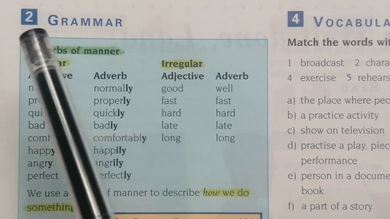 Sunrise 8 SB Unit 4 Lesson 3  ئینگلیزی پۆلی هەشتەم