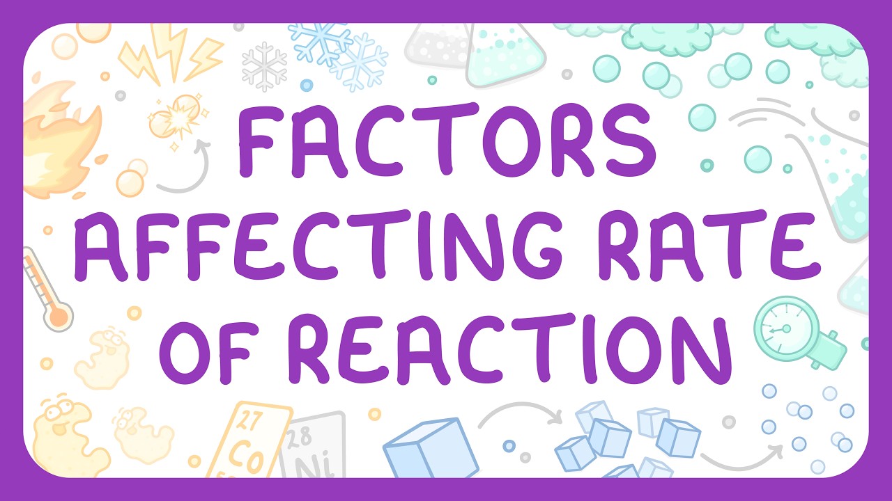 Factors Affecting Rates of Reaction & Collision Theory (High School Science)