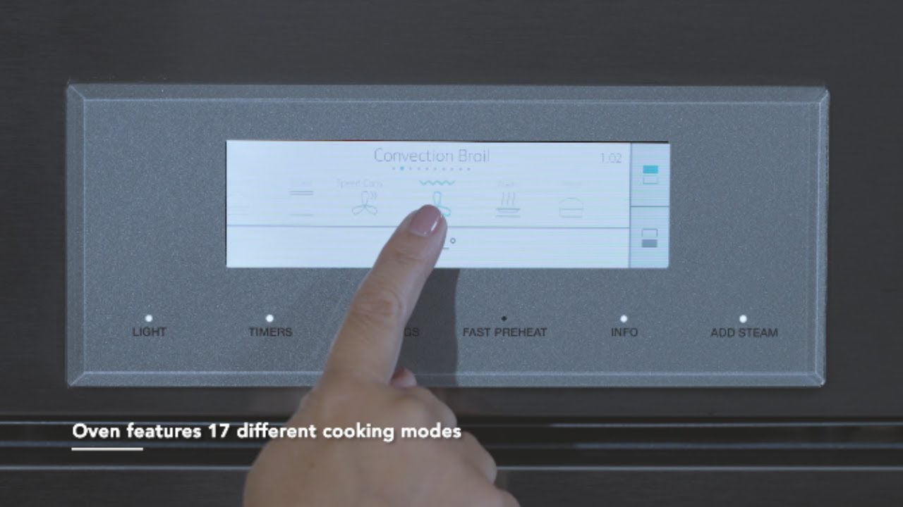 Introduction to Your Thermador Steam Oven Operating Controls