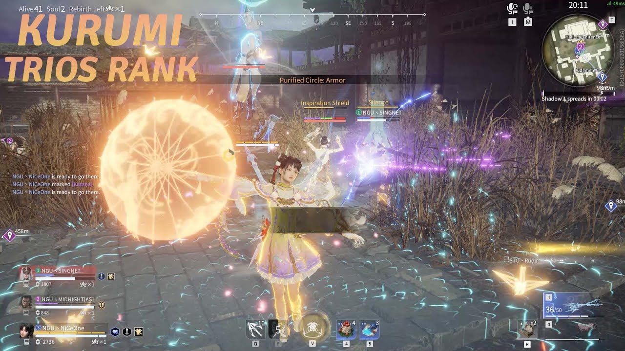 Kurumi Trios Rank Naraka Gameplays Ep.286