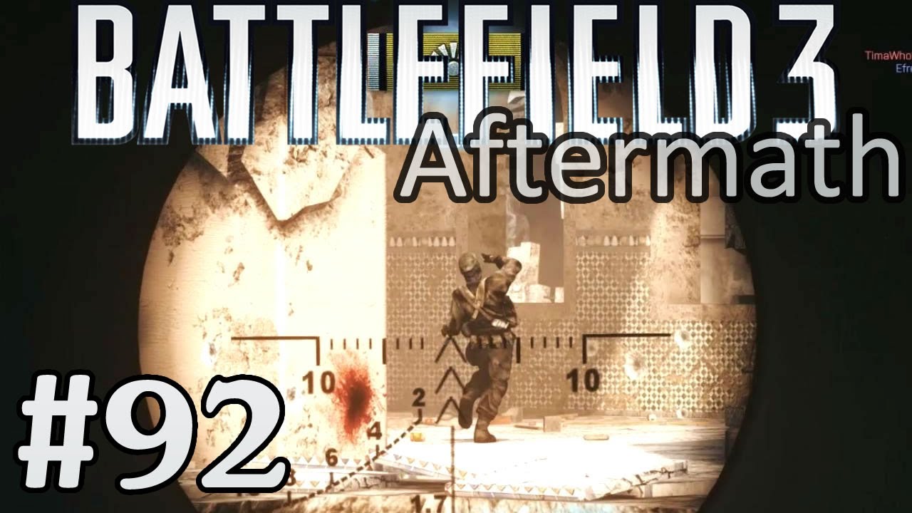Battlefield 3 Multiplayer Gameplay #92 - Aftermath gefaile mit Deadsheap | DEBITOR
