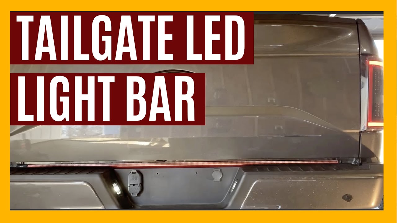 LED TailGate Light Bar for The Ford F150