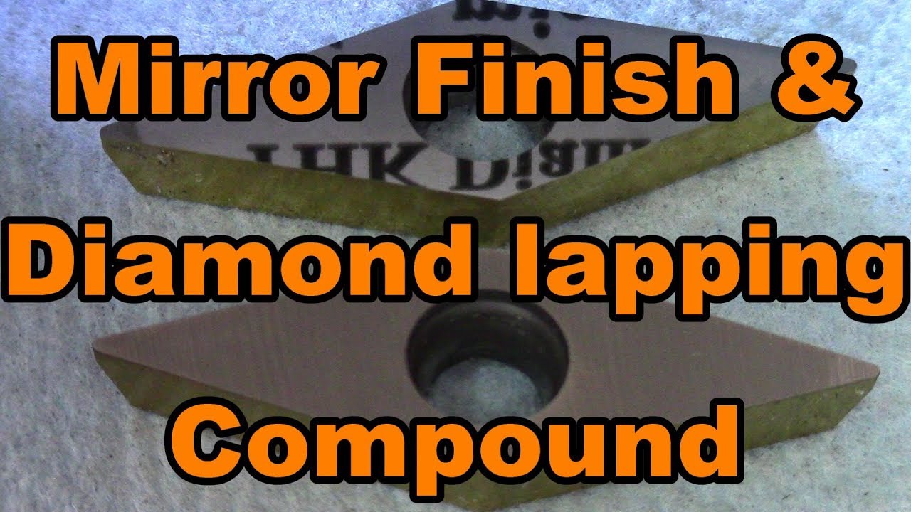 Твердый сплав с зеркальной полировкой с использованием алмазной пасты, менее 30 долларов на Banggood