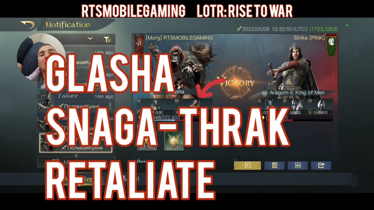 Glasha Snaga-Thrak Retaliate DOMINATION - LOTR: RISE TO WAR