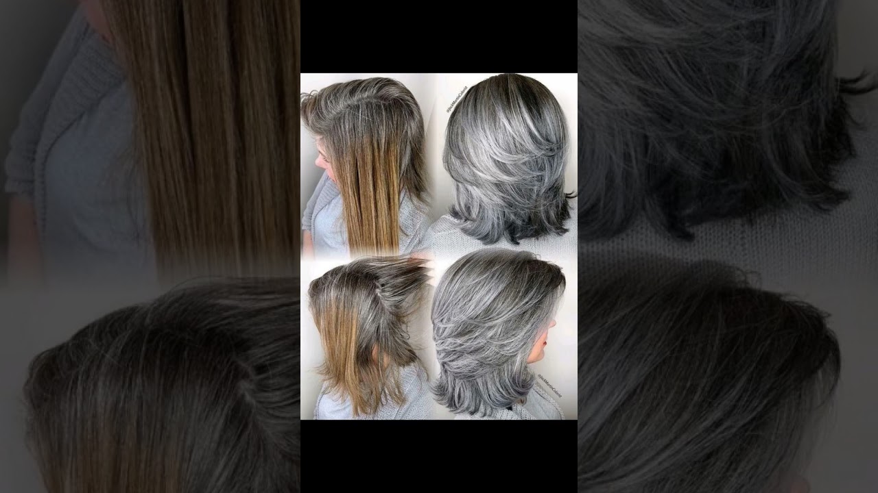 Transi&ccedil;&atilde;o capilar para cabelos brancos  #cabelosbrancos  #dicadecabelo  #transi&ccedil;&atilde;ocapilar
