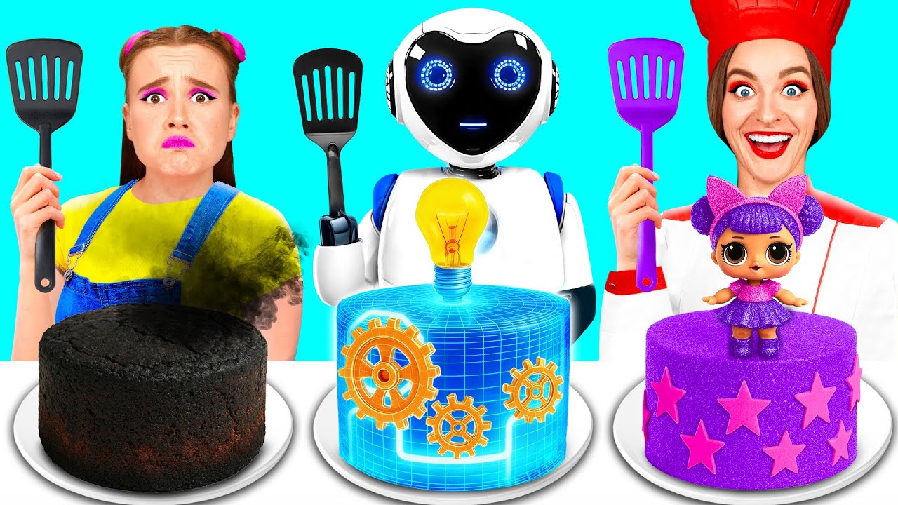 Кулинарный Челлендж: Я против Бабушки с Роботом | Кухонные Войны от GoFun Challenge