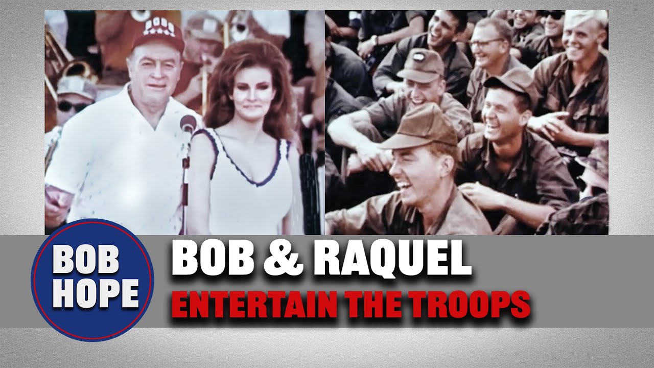 Ракель Уэлч поёт и танцует с Бобом и его войсками | Рождественский выпуск Боба Хоупа (1968)