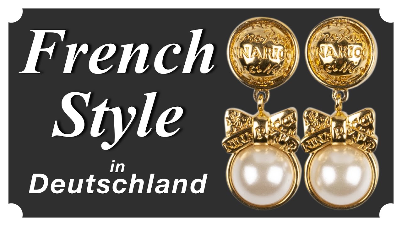 Vintage Unboxing Schmuckpaket mit Designer Ohrringen von Nina Ricci, Monet, Perlen und Bernstein