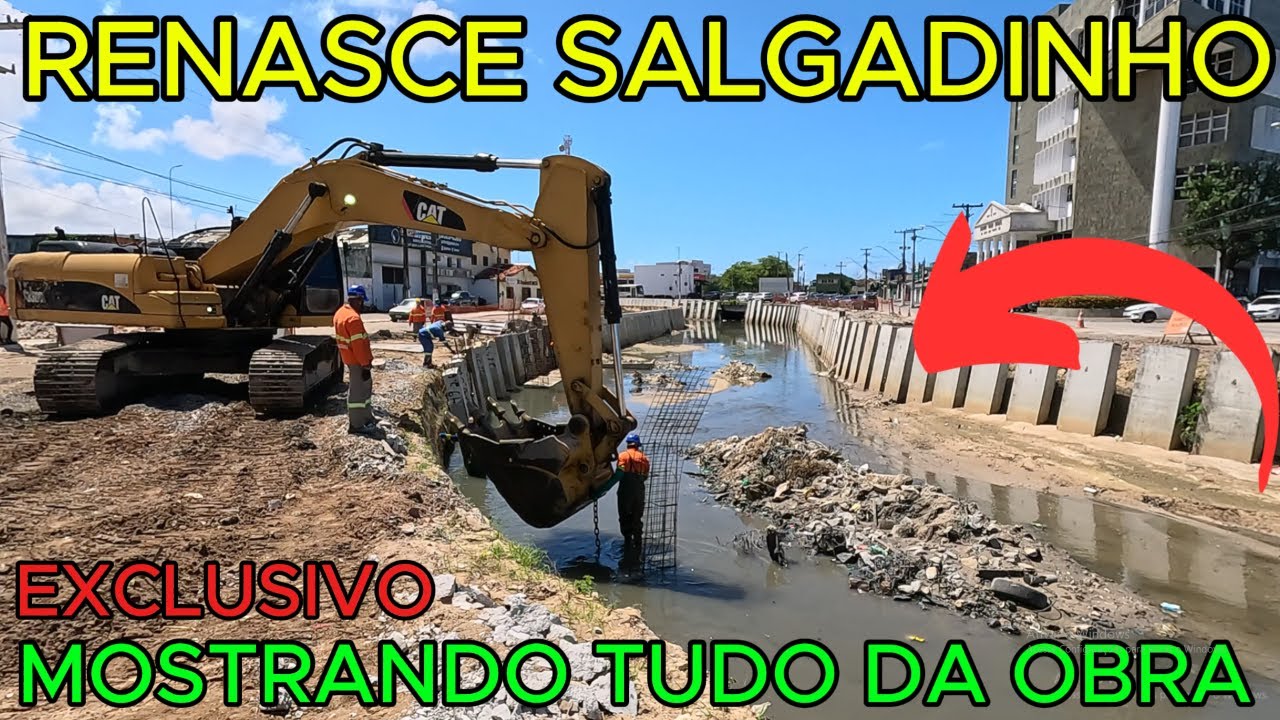 RENASCE SALGADINHO | MOSTRANDO TUDO DA OBRA | Maceió - AL | 4K UHD