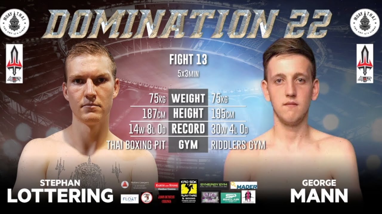 Stephan Lottering Vs George Mann - Domination 22