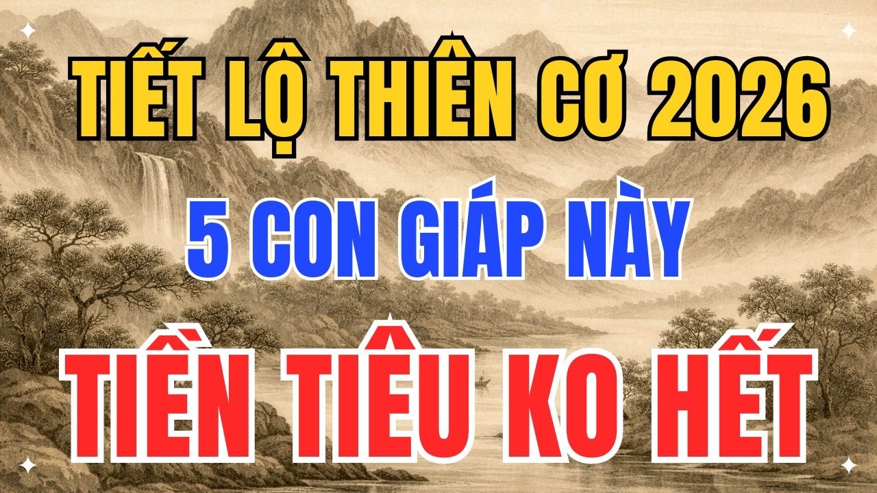 BÍNH NGỌ 2026: 5 CON GIÁP ĐƯỢC THIÊN CƠ GỌI TÊN – BIẾT SỚM GIÀU TRƯỚC 1 BƯỚC