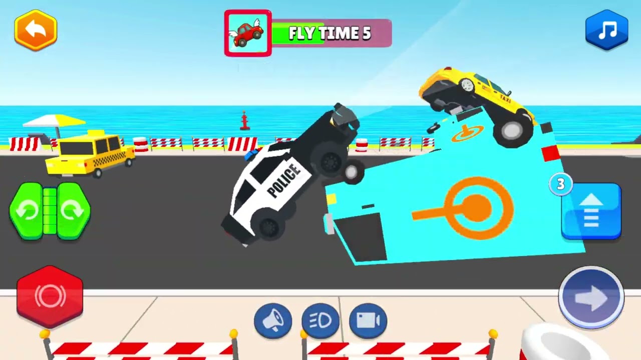 City Patrol: Jump Race Championship (видео игрового процесса на Android)