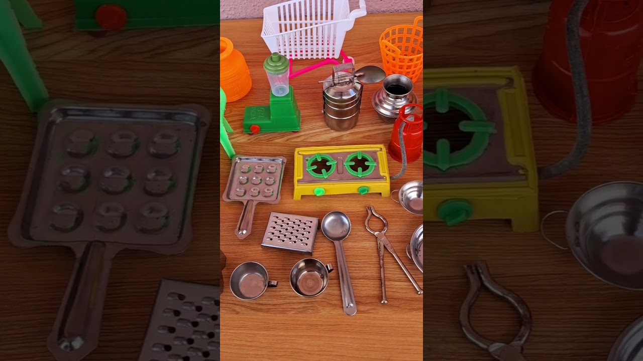 Mini new kitchen set #Unboxing # #kitchen set