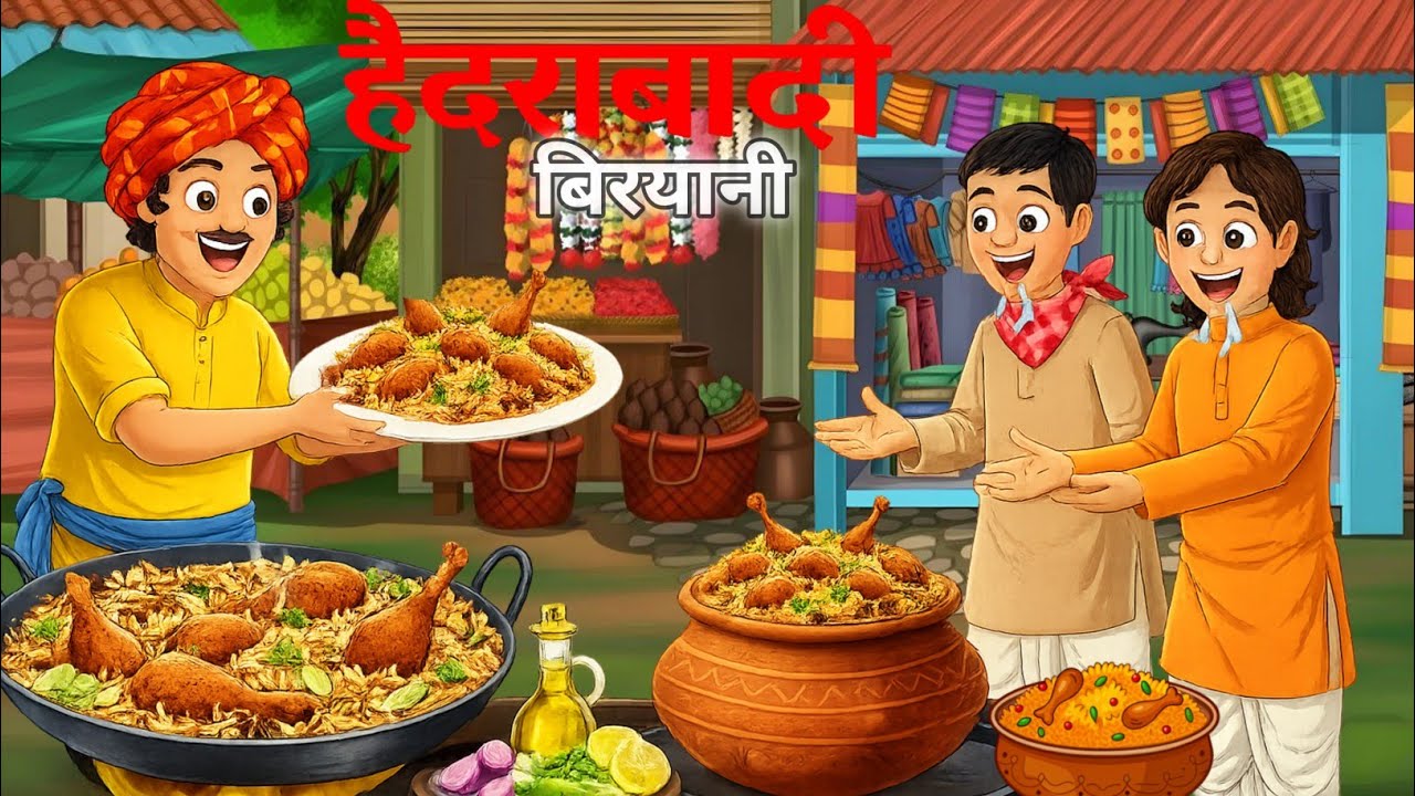 बिरयानी वाला | BIRYANI WALA | HINDI KAHANI | MORAL STORIES | HINDI STORIES | CARTOON STORY KAHANIYA
