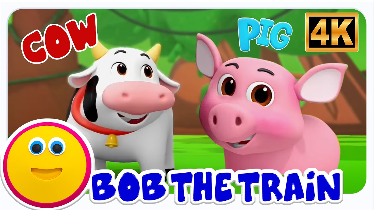 Navngiv Dyresangen Pædagogisk Sang for Børn i Førskolealderen - Bob The Train