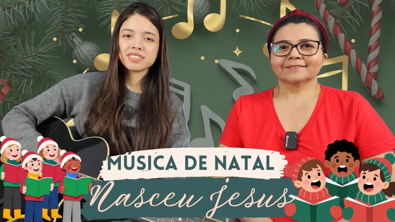 Nasceu Jesus - Cante com Nena 3 / Música de Natal.