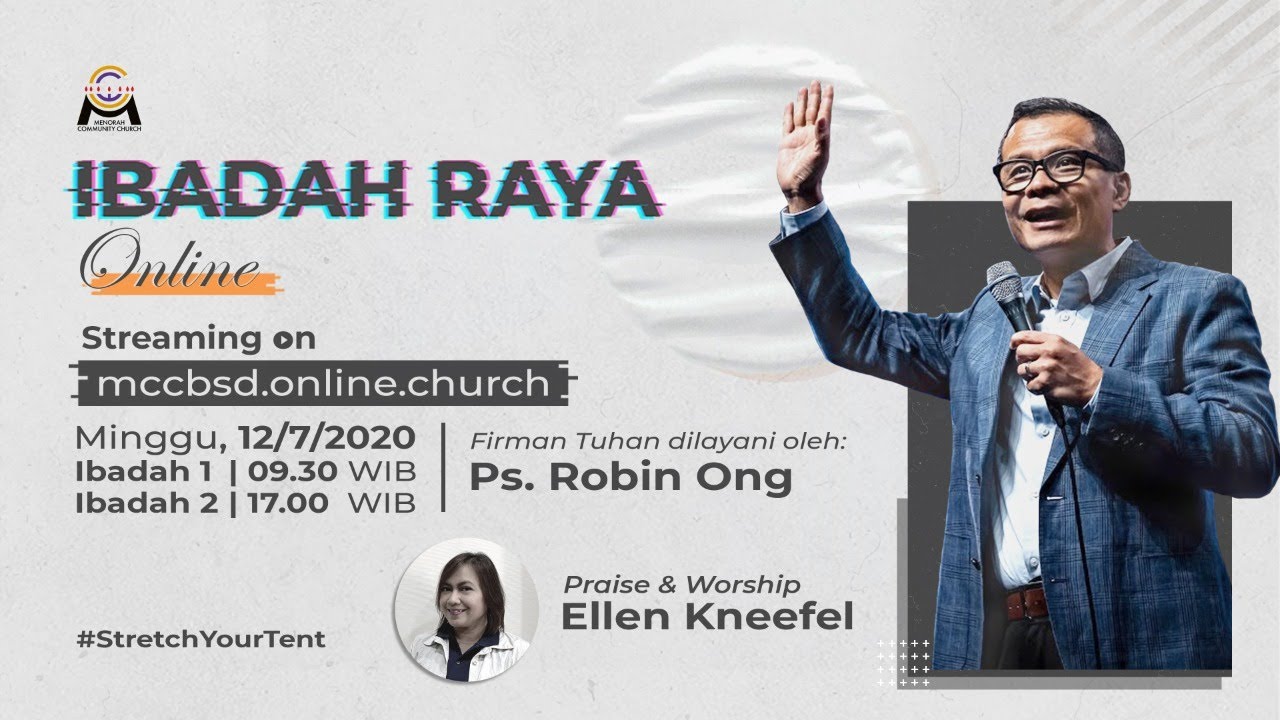 Ibadah Raya Online 12 Juli 2020 by Ps. Robin Ong