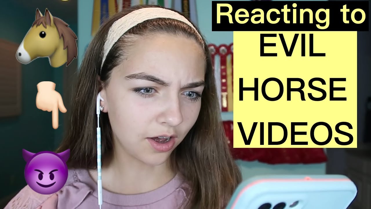 HORSES ARE EVIL!! (Reactions video)