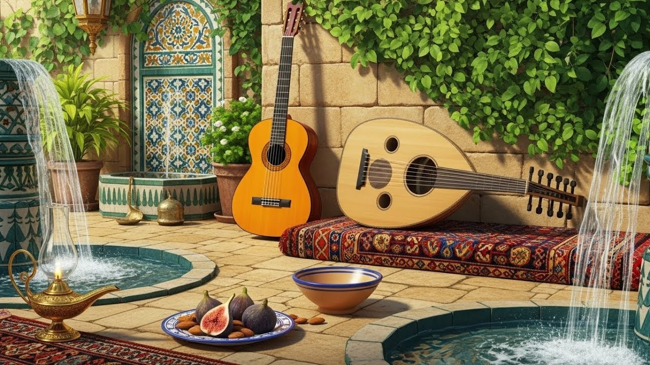 Exotic Flamenco Rumba – Spanish Guitar with Arabic Oud Chill Vibes