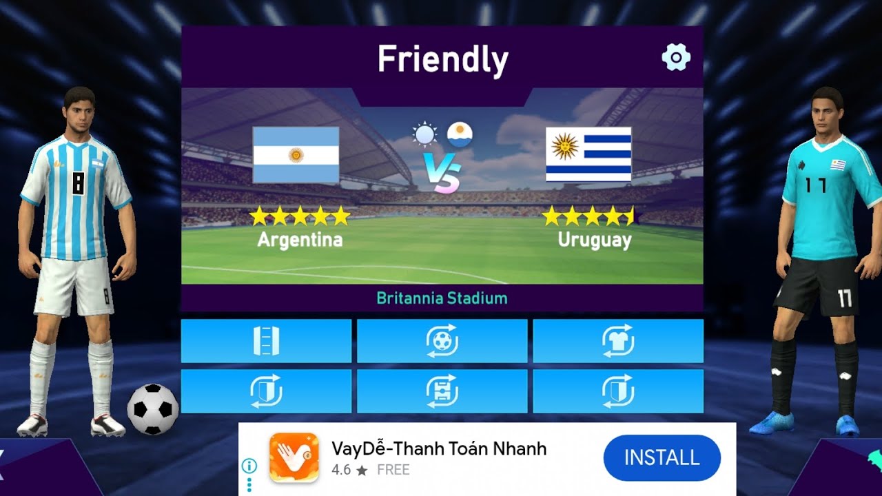 Sea Games 33 Japan 2025 semi-finals.                                    U22 Argentina vs U22 Uruguay