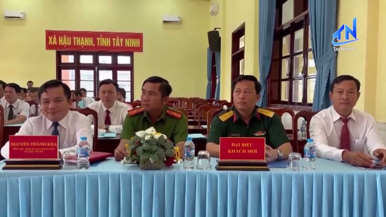 Hậu Thạnh: 100% đại biểu thống nhất bầu bổ sung ủy viên UBND xã