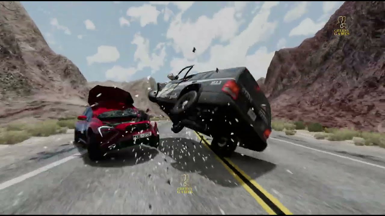 The MOST INSANE 4K Crashes  in BeamNG Drive