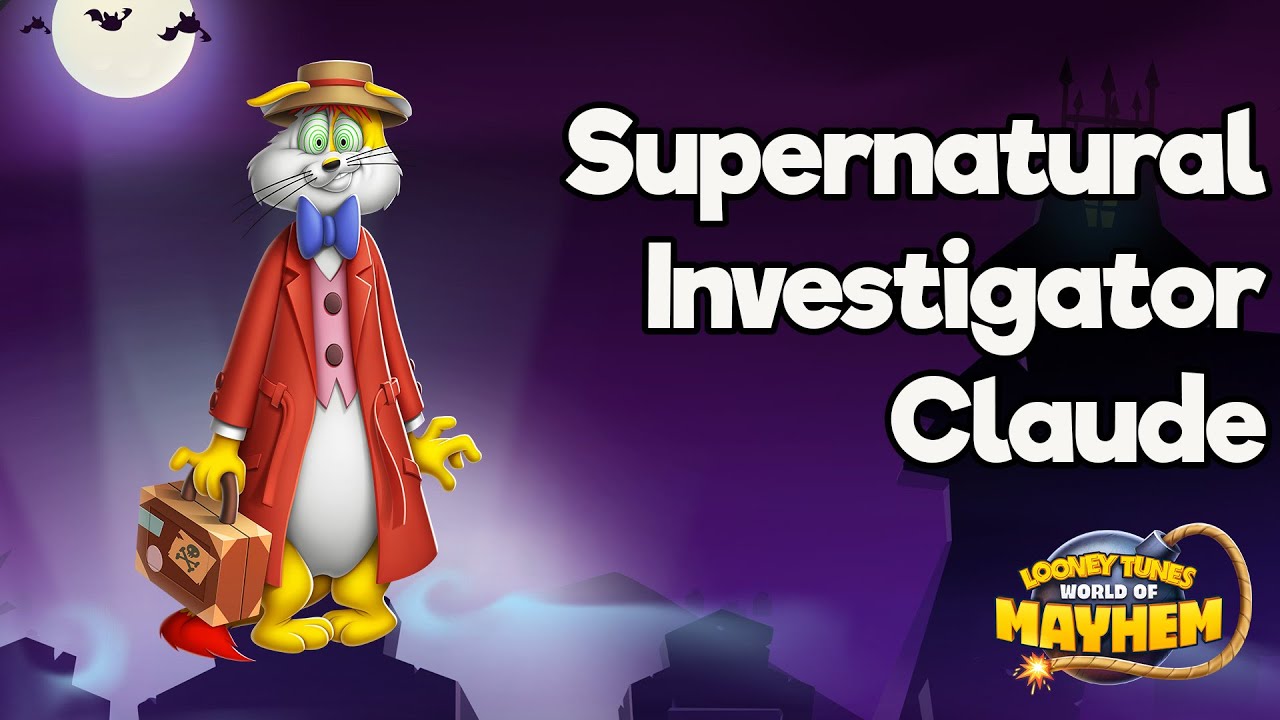 Looney Tunes World of Mayhem | Supernatural Investigator Claude