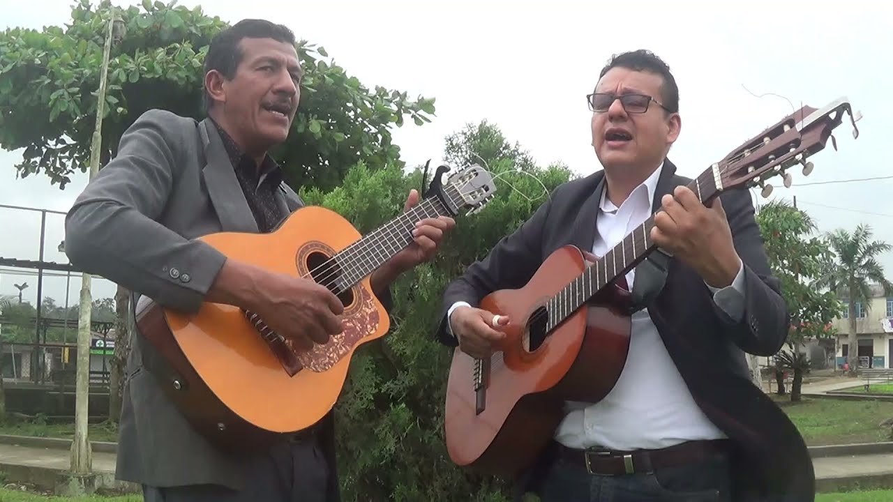 A pura Guitarra y requinto acapela Pasillo Ecuatoriano. Espero a Jesucristo. Duo Vega González