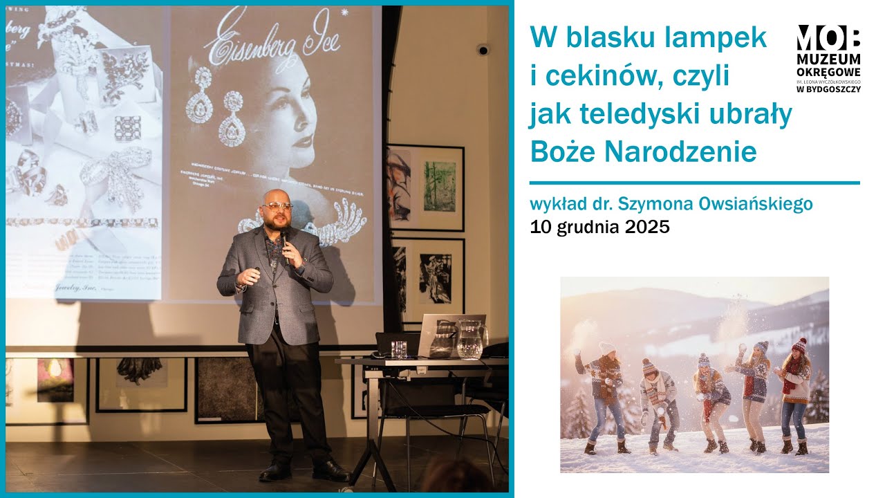 W blasku lampek i cekinów, czyli jak teledyski ubrały.... wykład dr. Szymona Owsiańskiego