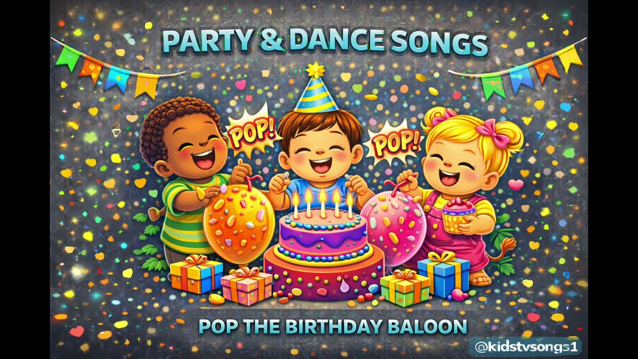HAPPY BIRTHDAY SONG - POP THE BIRTHDAY BALLOON