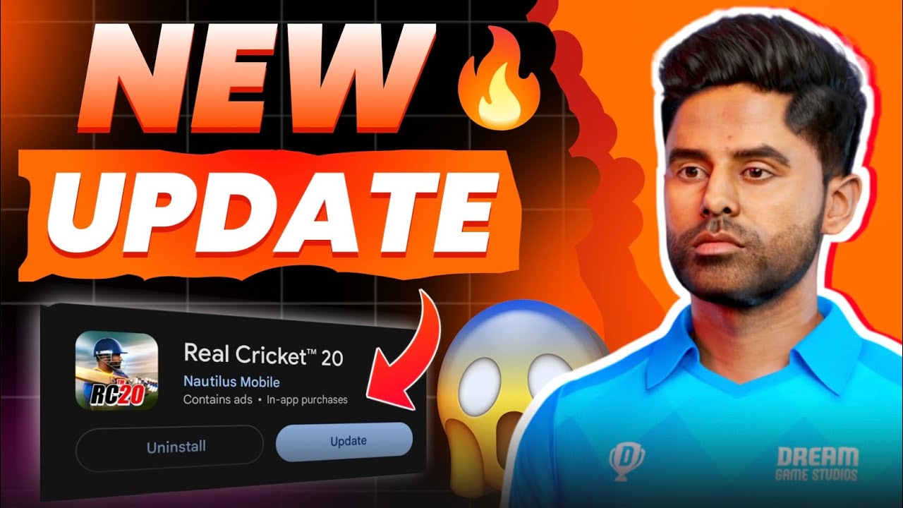 💀Real Cricket 20 Mega Update 😍 New Overlay & Jerseys With New Teams🔥 And Many More Features