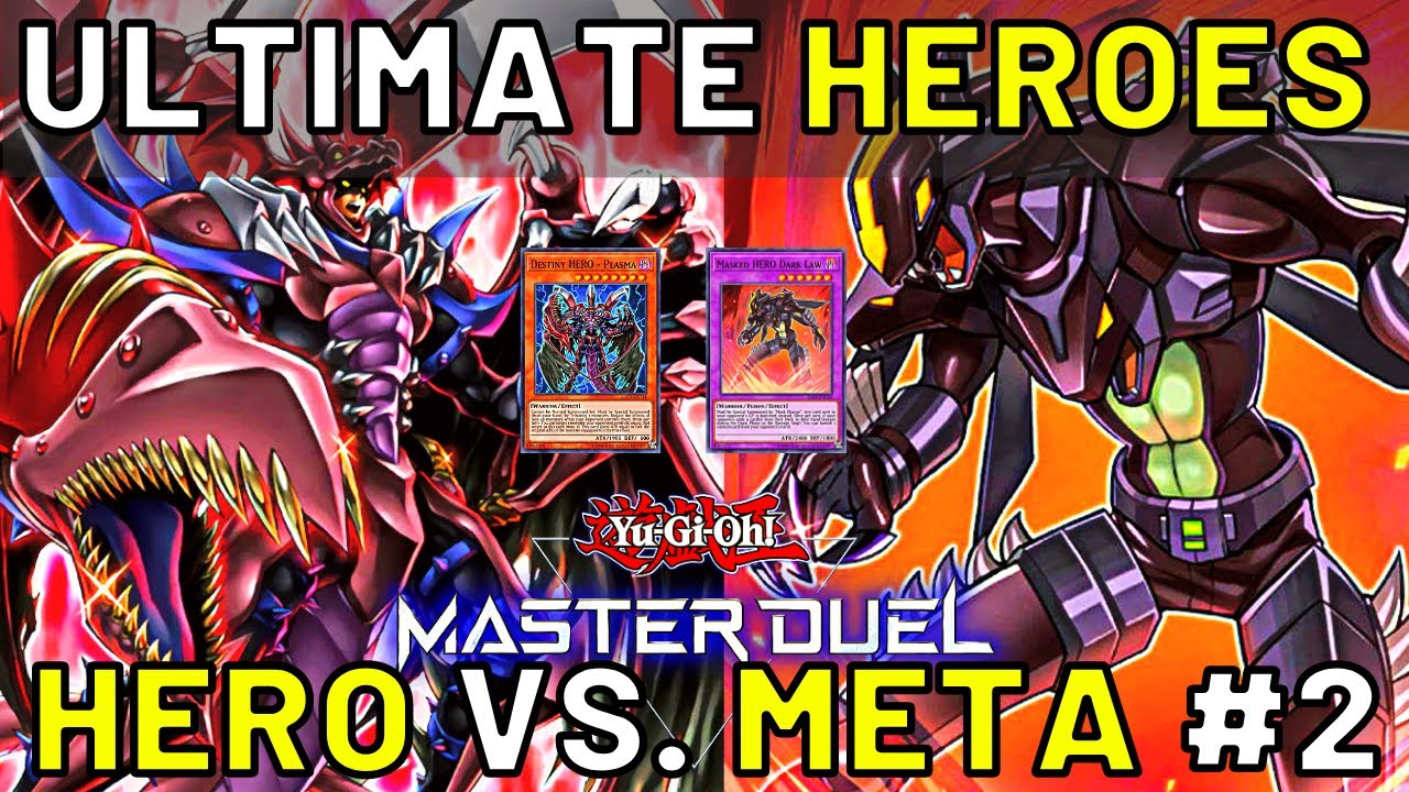 Yu-Gi-Oh! Master Duel🔥HERO Season 23 Vs META #2🔥 [ROAD TO MASTER RANK] HERO DECK GUIDE 2023