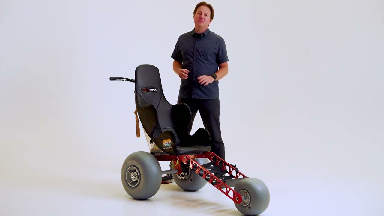 Extreme Motus All Terrain Wheelchair Walk Around