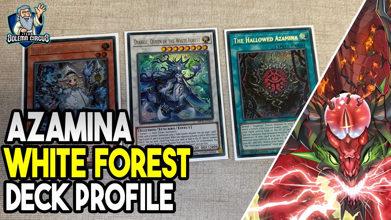 Описание колоды Азамины из игры Yu-Gi-Oh! 