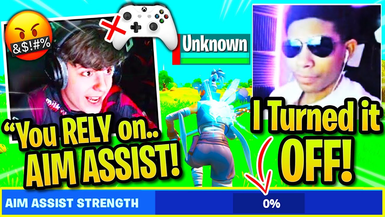 UNKNOWN *DEFENDS* ALL CONTROLLER PLAYERS after TURNING OFF Aim Assist & STILL WINNING in DREAMHACK!