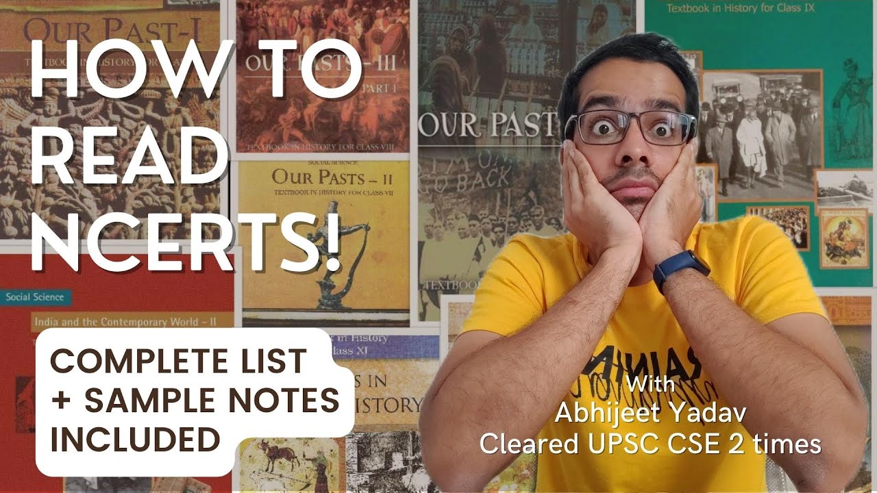 How to read NCERTs for UPSC Civil Services Exam